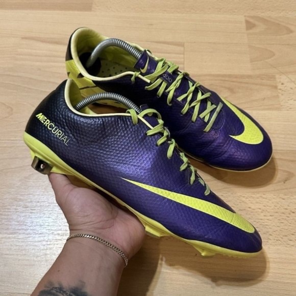 Nike Mercurial Vapor IX ACC FG Electro Purple/Black/Volt US 11.5 555605-570 main image 8